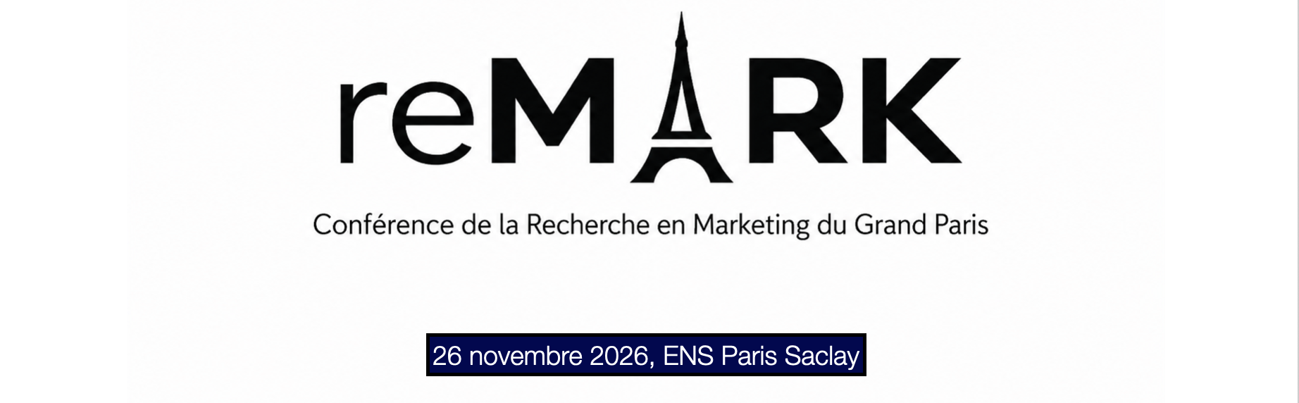 CONFÉRENCE DE LA RECHERCHE EN MARKETING DU GRAND PARIS>